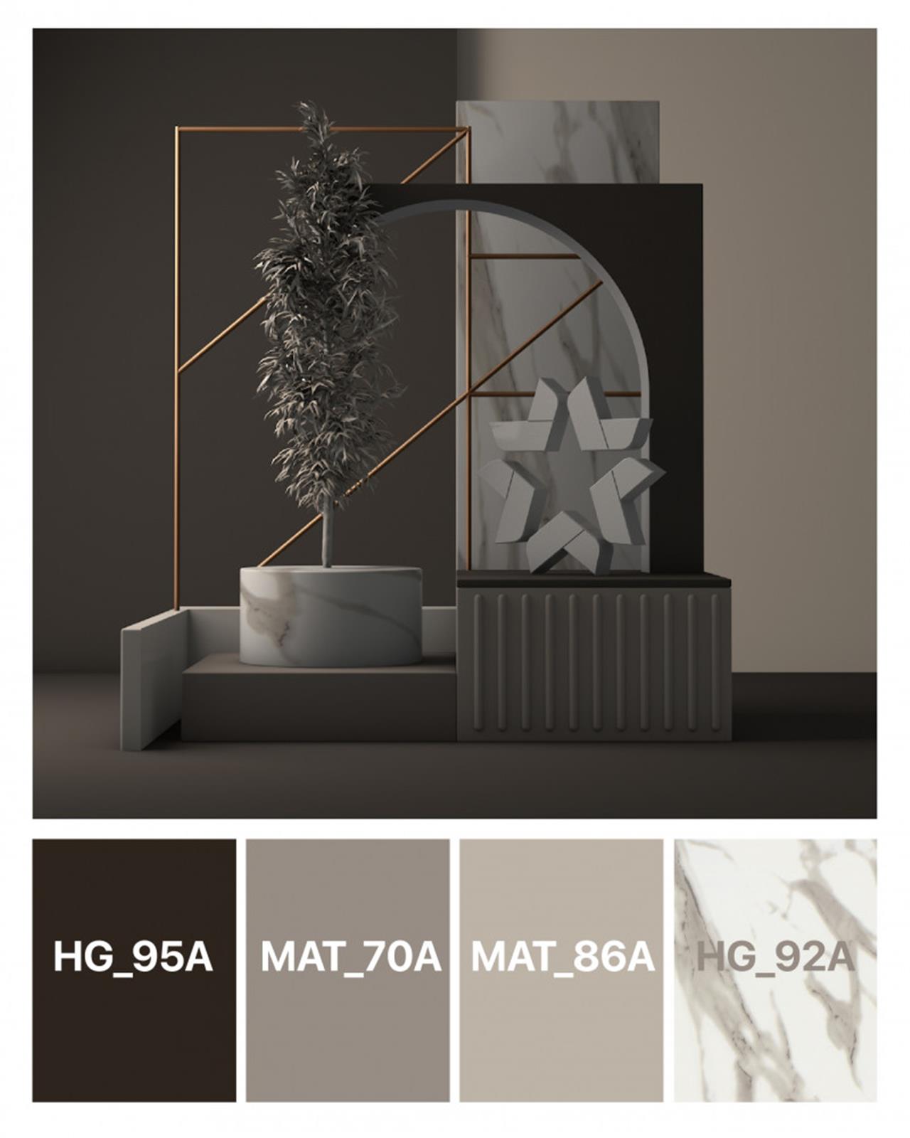 Poza Mdf White Marble - hg_92A [3]